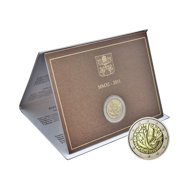 Vatican City 2 Euro 2011 "World Youth Day" BU (Folder)