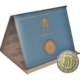 Vatican City 2 Euro 2012 "Meeting Families" BU (Folder)