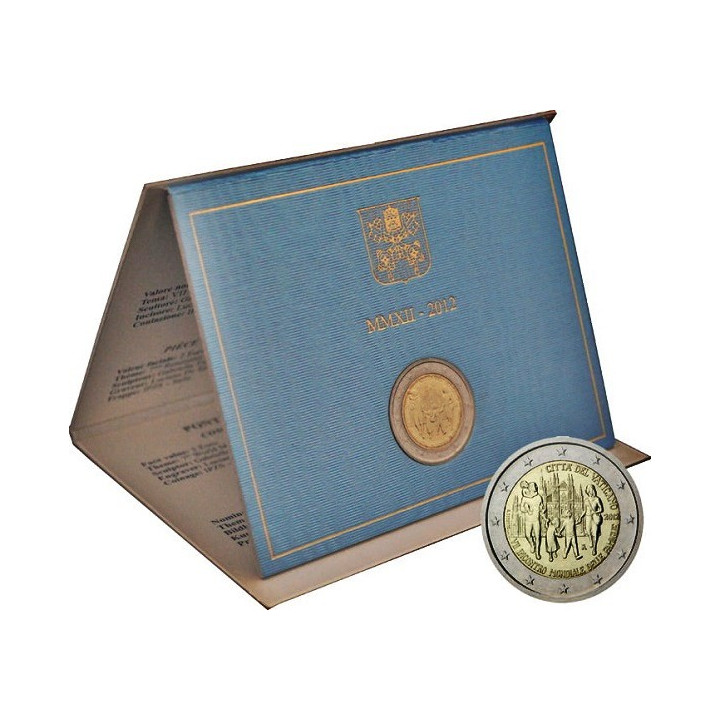 Vatican City 2 Euro 2012 "Meeting Families" BU (Folder)