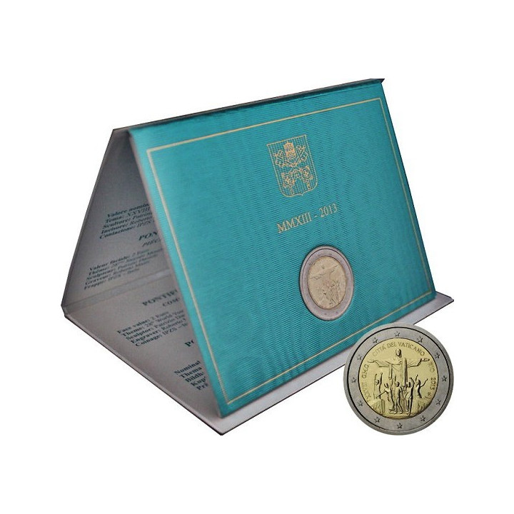 Vatican City 2 Euro 2013 "Youth Day" BU (Folder)