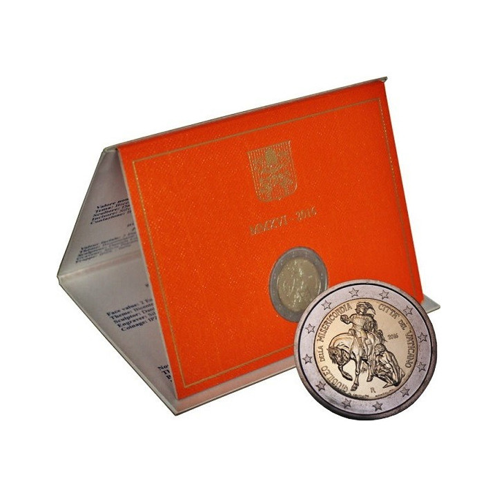 Vatican City 2 Euro 2016 "Mercy" BU (Folder)