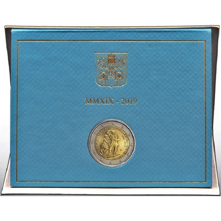 Vatican City 2 Euro 2019 "Sistine Chapel" BU (Folder)
