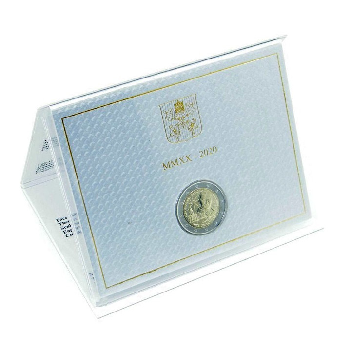 Vatican City 2 Euro 2020 "John Paul II" BU (Folder)