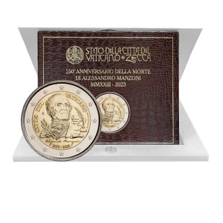 Vatican City 2 Euro 2023 "Alessandro Manzoni" BU (Folder)