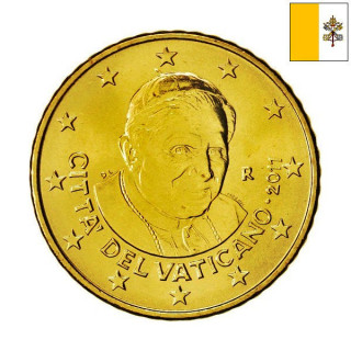 Vatican City 50 Euro Cent 2011 KM-387 UNC