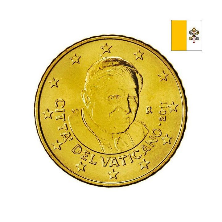 Vatican City 50 Euro Cent 2011 KM-387 UNC
