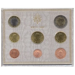 Vatican City Official Euro Set (3,88€) 2006 BU