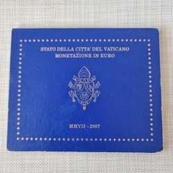 Vatican City Official Euro Set (3,88€) 2007 BU