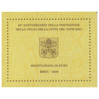 Vatican City Official Euro Set (3,88€) 2009 BU