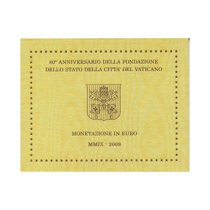 Vatican City Official Euro Set (3,88€) 2009 BU