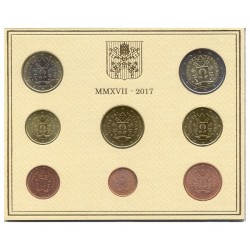 Vatican City Official Euro Set (3,88€) 2017 BU