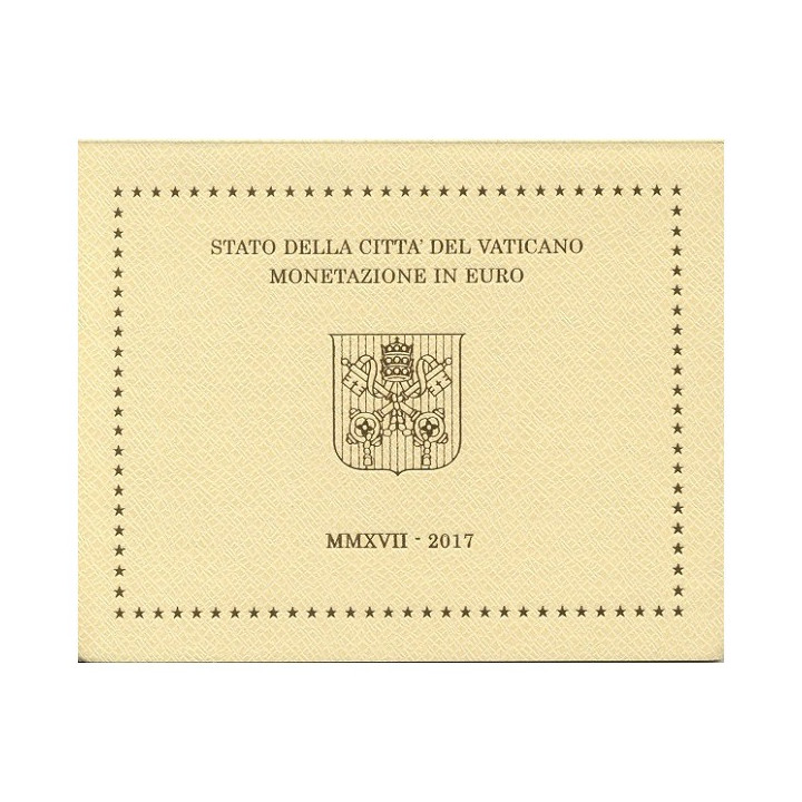 Vatican City Official Euro Set (3,88€) 2017 BU