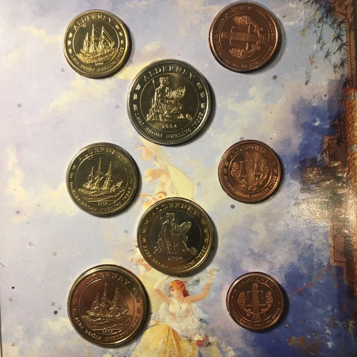 Alderney Euro Patterns Set (3,88) 2004 BU