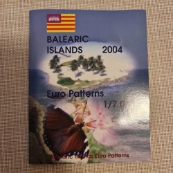 Balearic Islands Euro Pattern Set (3,88) 2004 BU