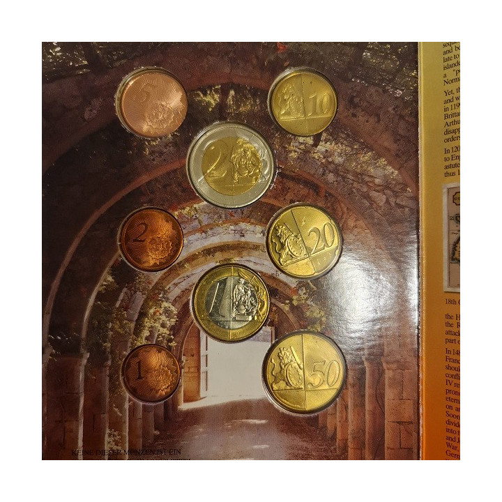 Guernsey Euro Pattern Set (3,88) 2004 BU