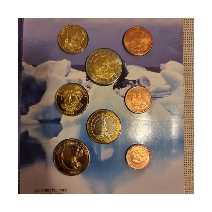 Iceland Euro Pattern Set (3,88) 2004 BU