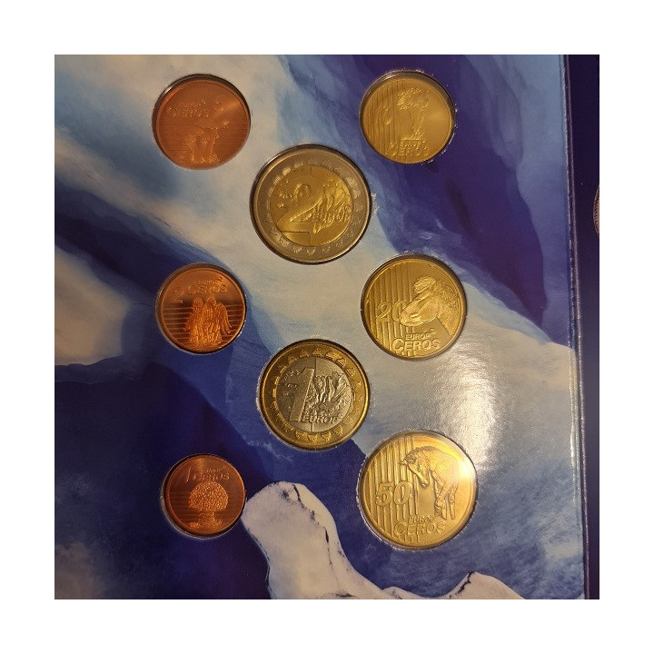 Iceland Euro Pattern Set (3,88) 2004 BU