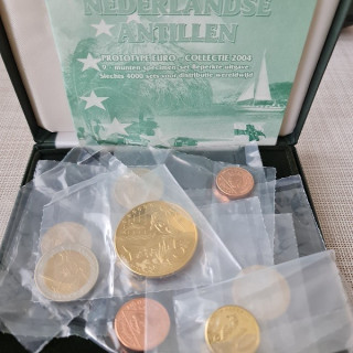 Netherlands Antilles Euro Pattern Set (8,88) 2004 Proof