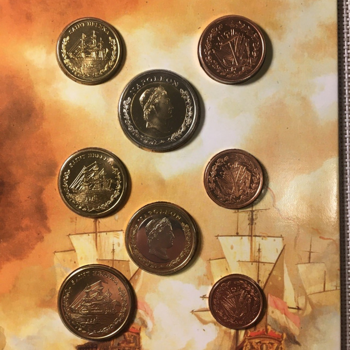 Saint Helena Euro Pattern Set (3,88) 2004 BU