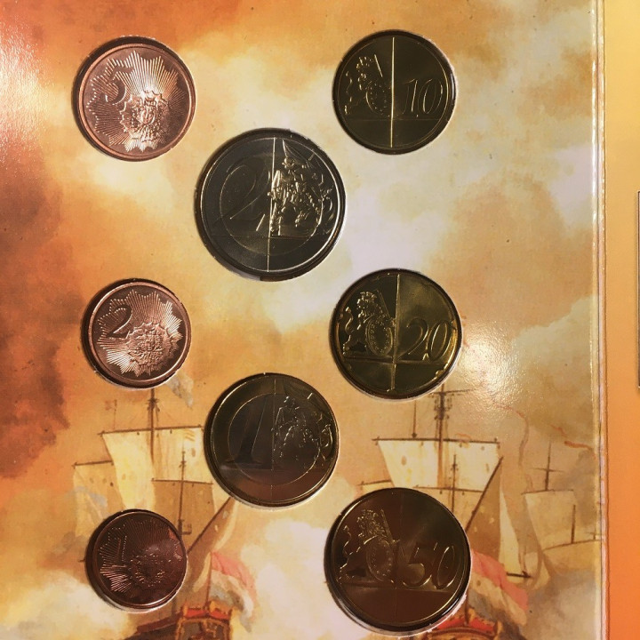 Saint Helena Euro Pattern Set (3,88) 2004 BU