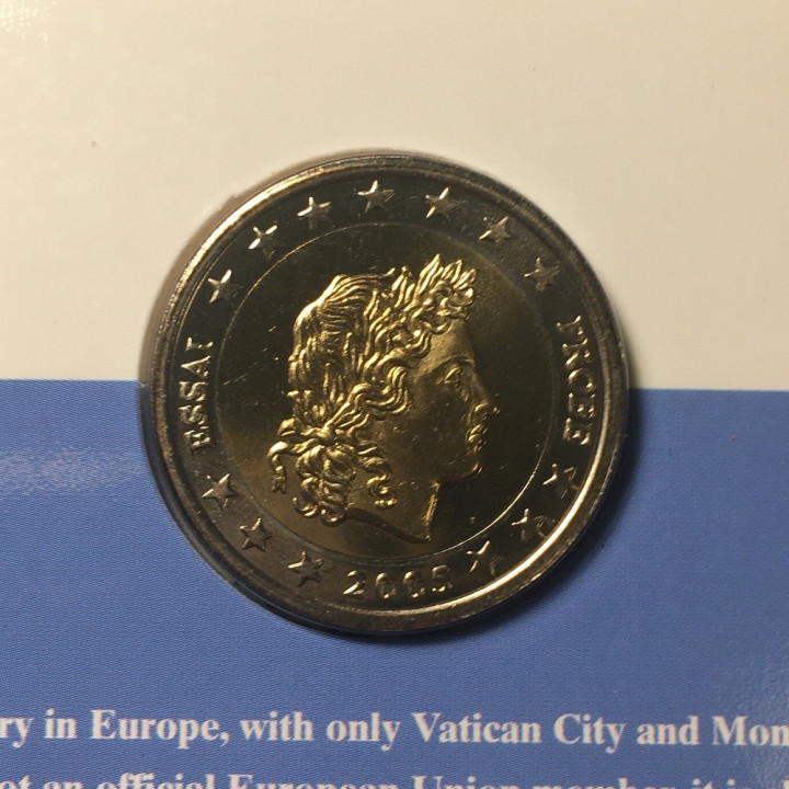 San Marino 2 Euro Pattern 2005 BU