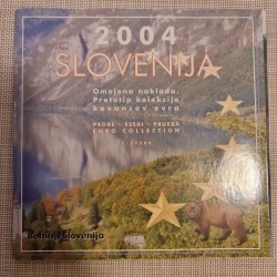 Slovenia Euro Pattern Set (8,88) 2004 BU