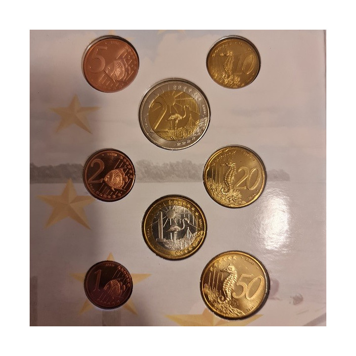 Suriname Euro Pattern Set (3,88) 2005 BU