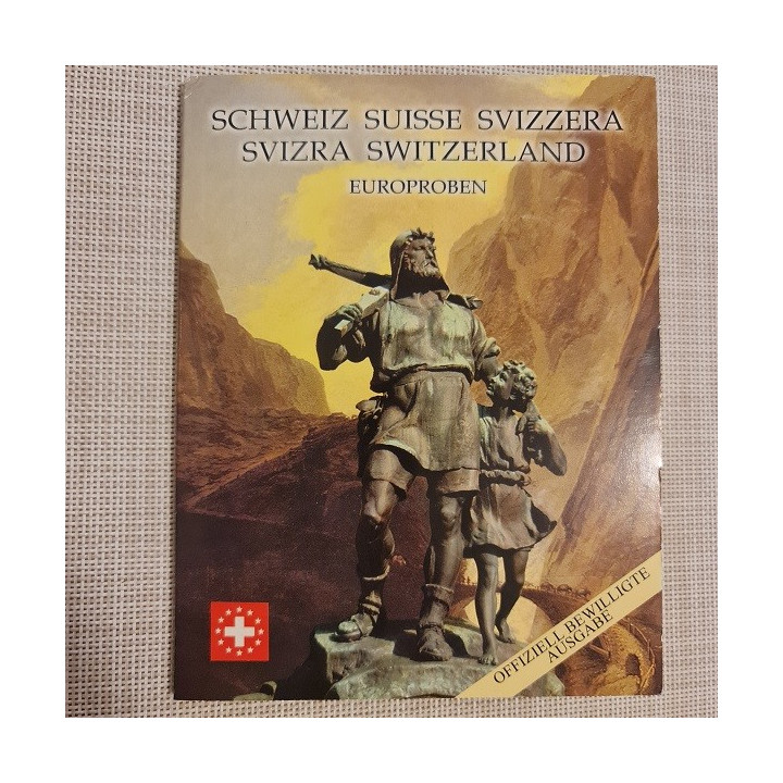 Switzerland Euro Pattern Set (3,88) 2003 BU