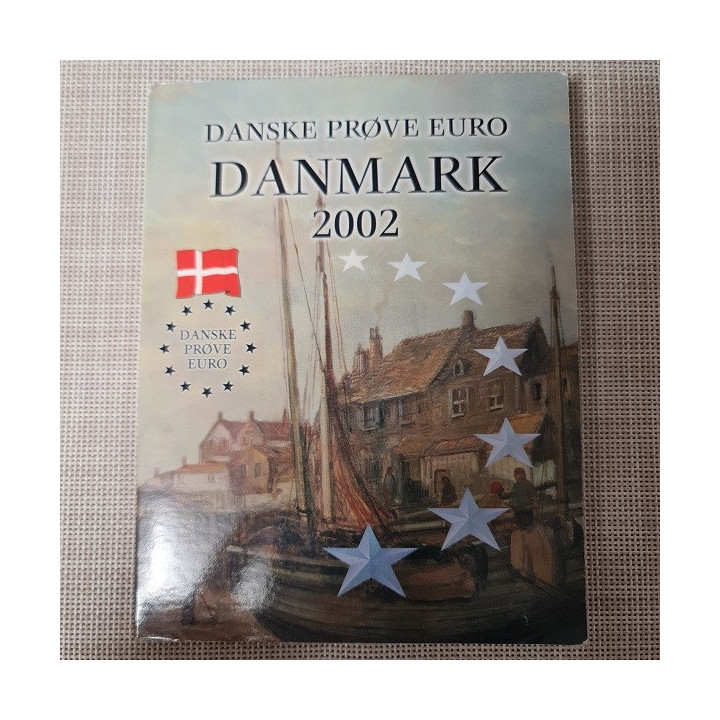 Danmark Euro Pattern Set (3,88) 2002 BU