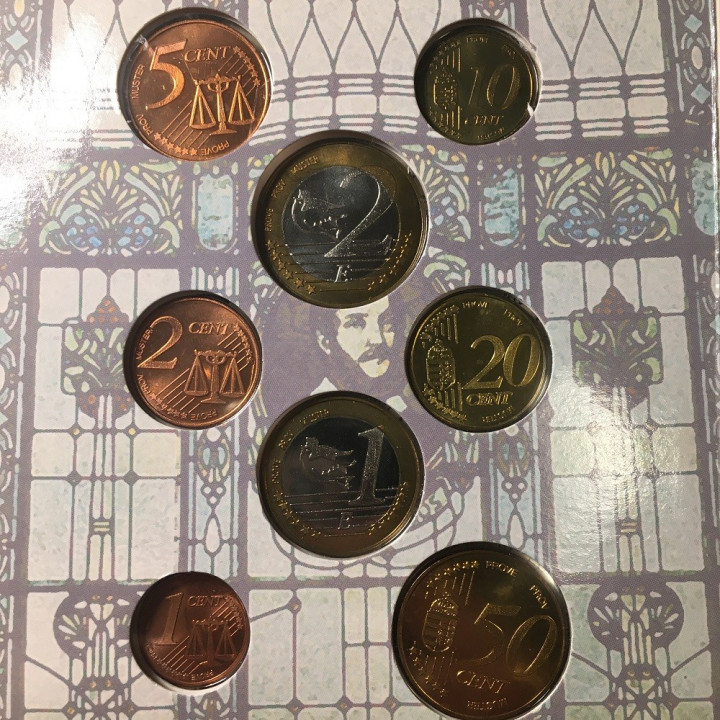 Hungary Euro Pattern Set (3,88) 2004 BU