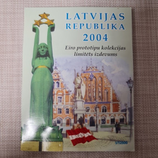 Latvia Euro Pattern Set (3,88) 2004 BU