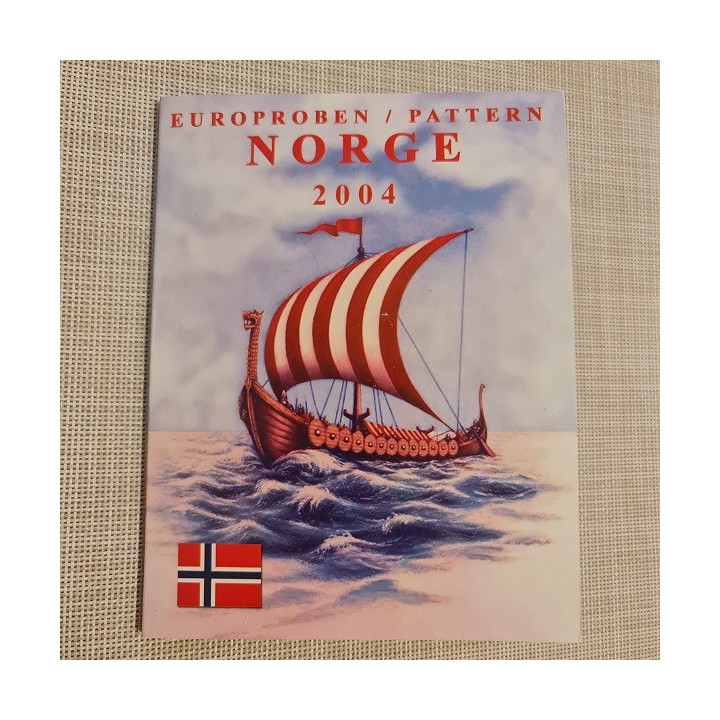 Norway Euro Pattern Set (3,88) 2004 BU