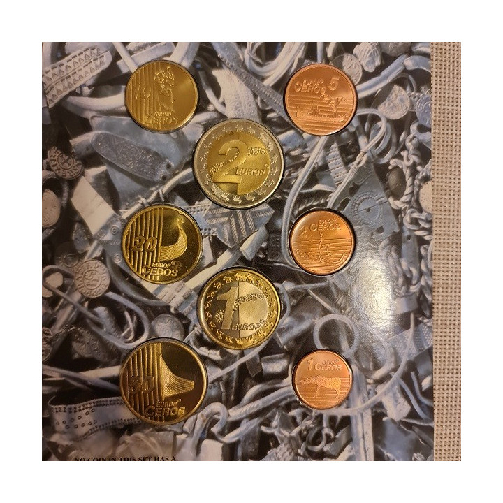 Norway Euro Pattern Set (3,88) 2004 BU
