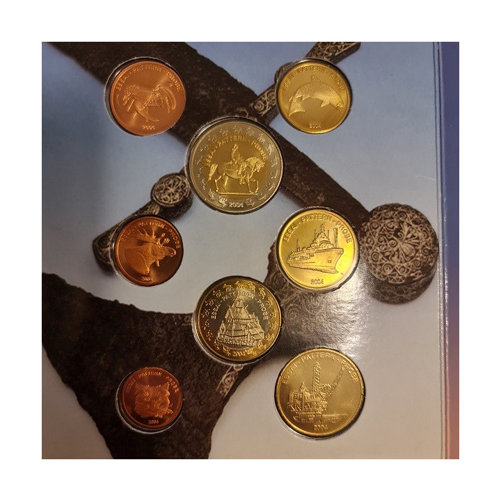 Norway Euro Pattern Set (3,88) 2004 BU