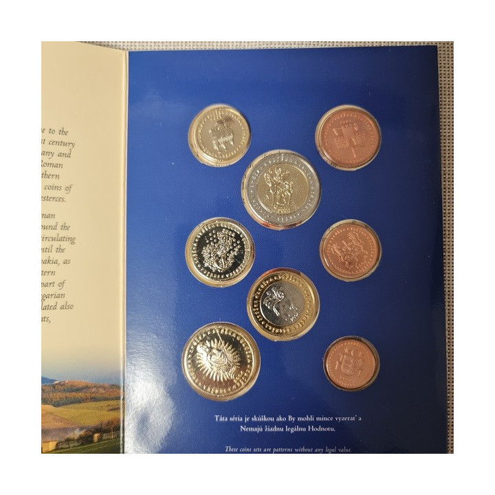 Slovakia Euro Pattern Set (3,88) 2004 BU