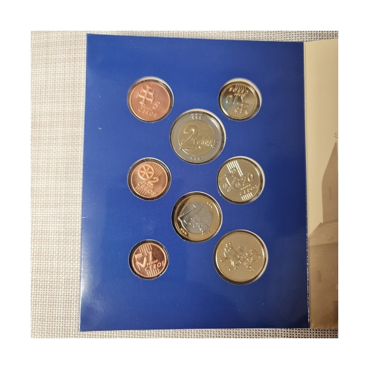 Slovakia Euro Pattern Set (3,88) 2004 BU