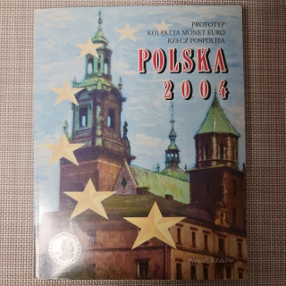 Poland Euro Pattern Set (3,88) 2004 BU