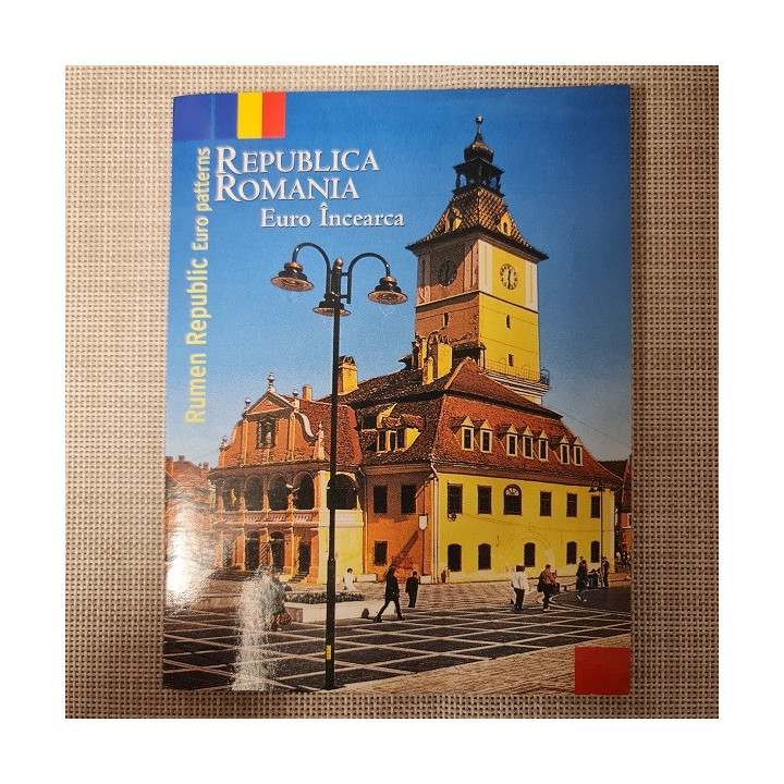 Romania Euro Pattern Set (3,88) 2004 BU
