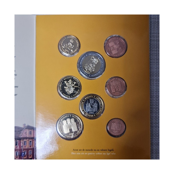 Romania Euro Pattern Set (3,88) 2004 BU