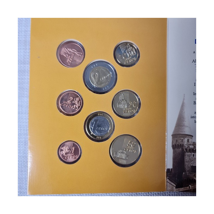 Romania Euro Pattern Set (3,88) 2004 BU