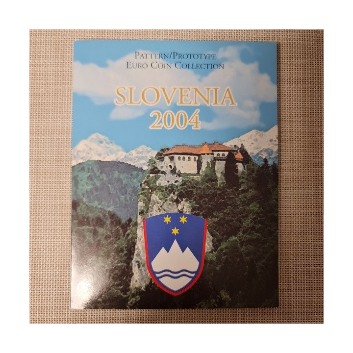 Slovenia Euro Pattern Set (3,88) 2004 BU