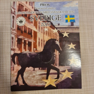 Sweden Euro Pattern Set (3,88) 2004 BU