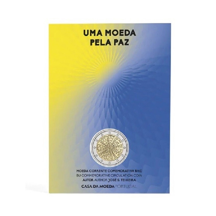 Portugal 2 Euro 2023 "Peace" BU