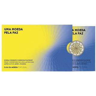 Portugal 2 Euro 2023 "Peace" Proof