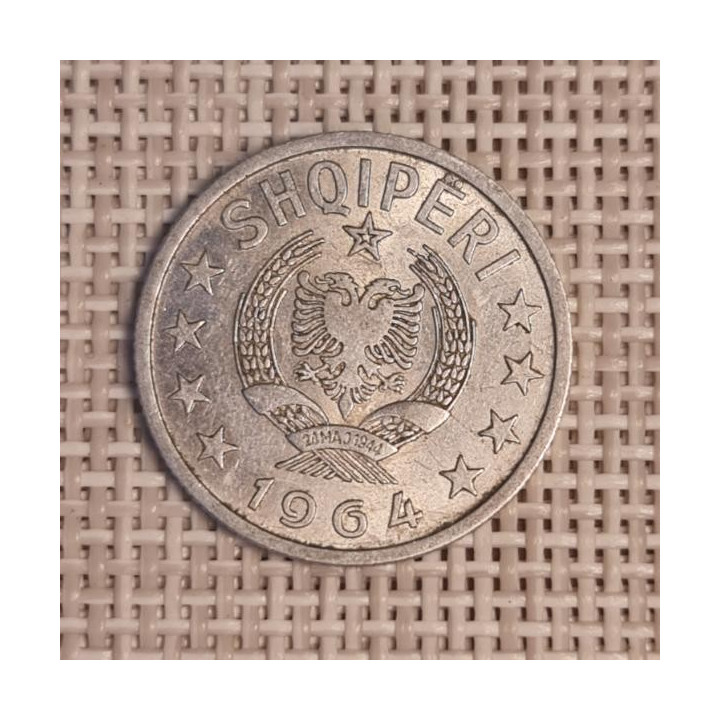 Albania 20 Qindarka 1964 KM-41 VF