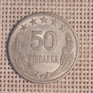 Albania 50 Qindarka 1964 KM-42 VF