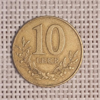 Albania 10 Lekë 2000 KM-77 VF