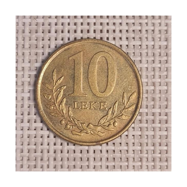 Albania 10 Lekë 2013 KM-77a VF