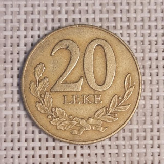 Albania 20 Lekë 2000 KM-78 VF