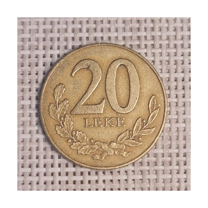 Albania 20 Lekë 2000 KM-78 VF